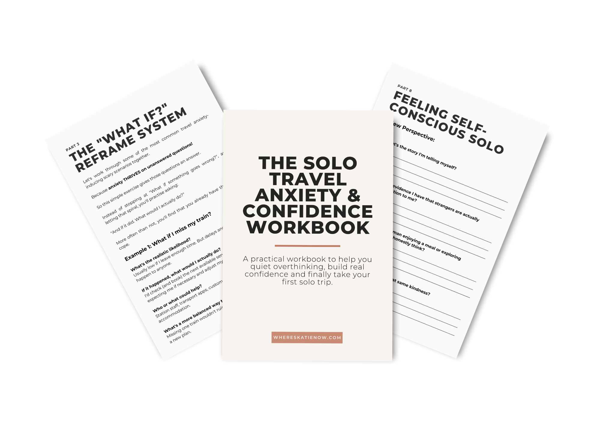 The Solo Travel Anxiety & Confidence Workbook